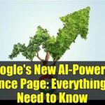 Google Testing AI-Powered Finance Page for Stock Market Insights